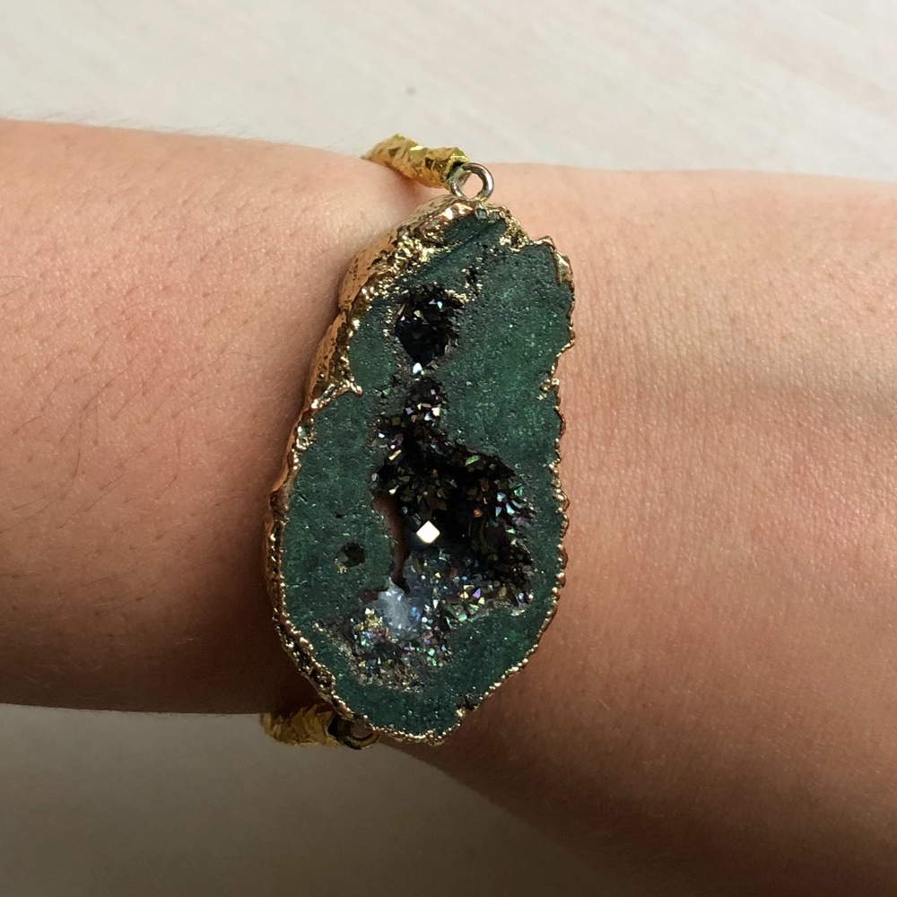 Jugar n Spice Druzy Bracelet